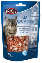 Recompense Trixie pentru Pisici - Sandwichuri cu Ton și Pui, 50g