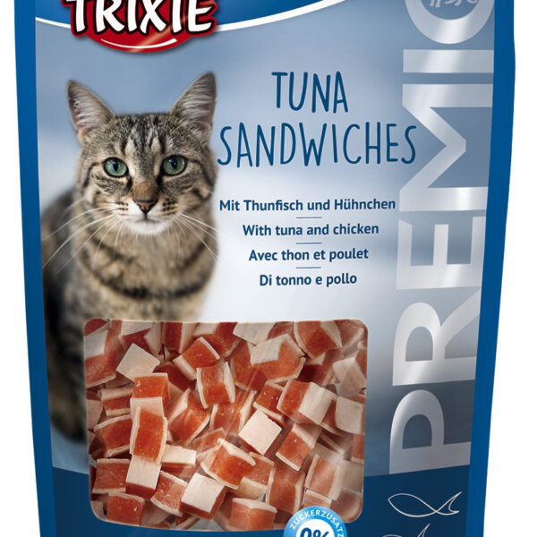 Recompense Trixie pentru Pisici - Sandwichuri cu Ton și Pui, 50g