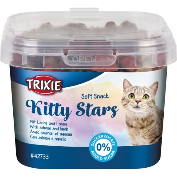 Recompense Soft pentru Pisici cu Somon și Miel - Trixie, 140 g