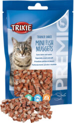 Recompense Mini Nuggets Trixie pentru Pisici cu Peste și Pui, 50 g