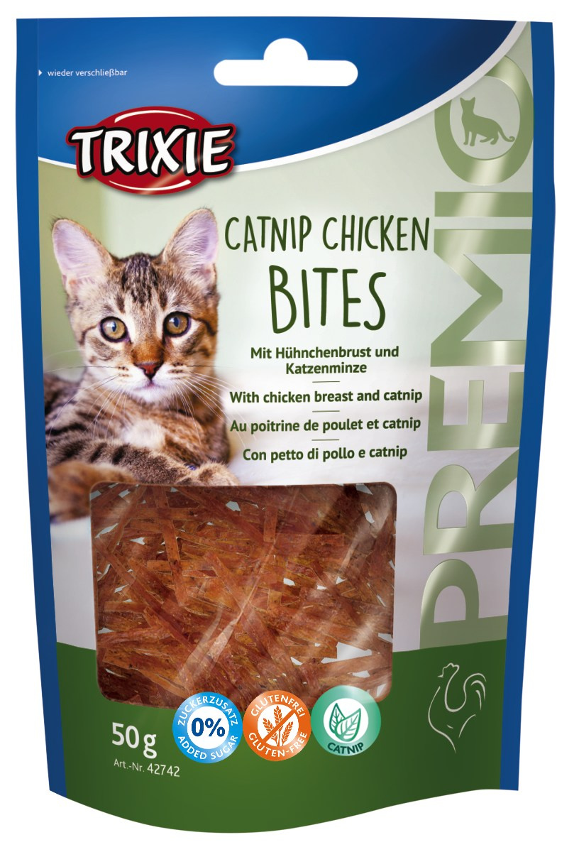 Recompense Trixie pentru Pisici cu Pui și Catnip, 50 g Recompense Trixie pentru Pisici cu Pui și Catnip, 50 g