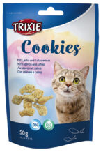 Biscuiți cu Somon și Catnip pentru Pisici, 50 g - Trixie