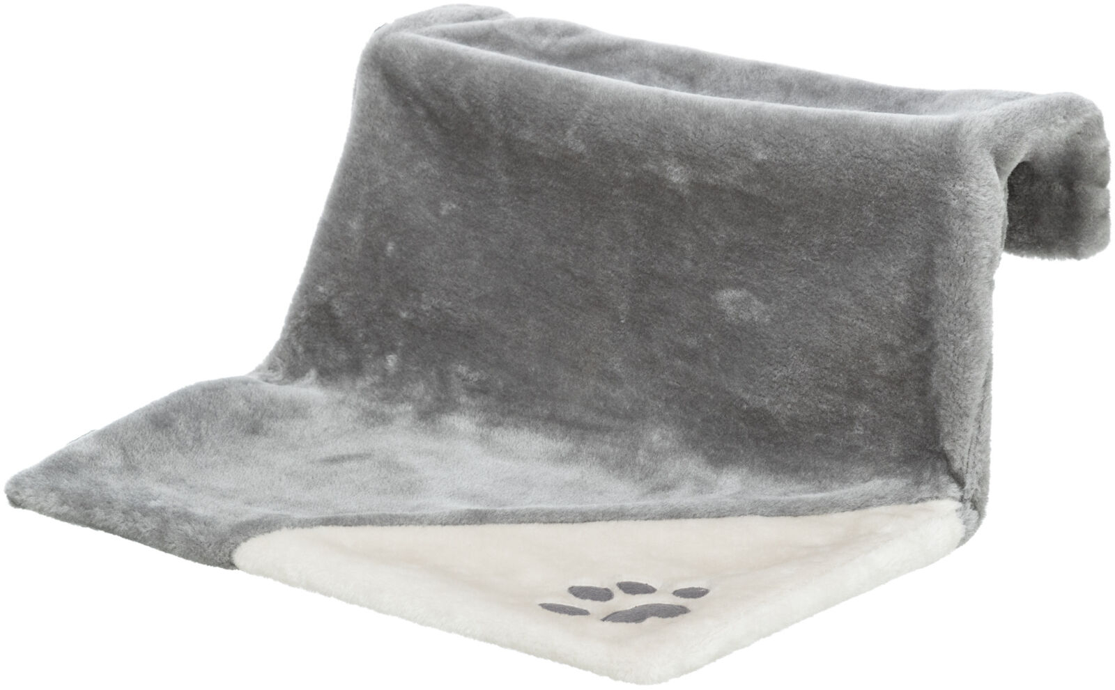 Sezlong Calorifer Plush Trixie, 45x24x31 cm, Gri/Gri Deschis Sezlong Calorifer Plush Trixie, 45x24x31 cm, Gri/Gri Deschis