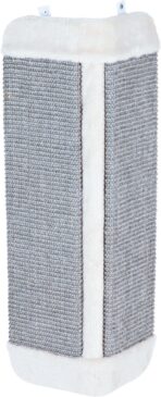 Placă de zgâriat Trixie cu sisal pentru colț, 32x60 cm, gri