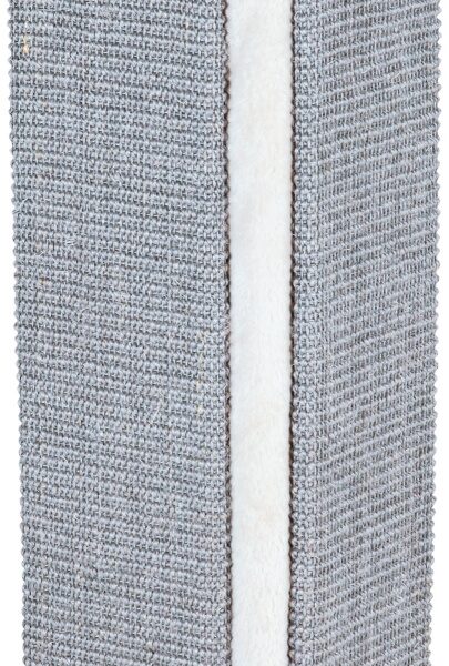 Placă de zgâriat Trixie cu sisal pentru colț, 32x60 cm, gri