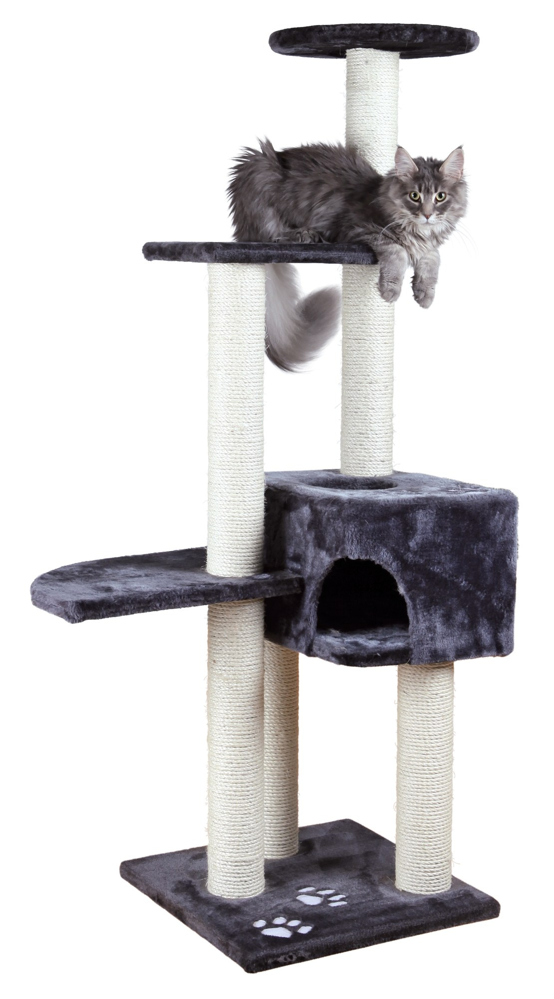 Ansamblu de Joacă Trixie Alicante pentru Pisici, 142 cm, Antracit Ansamblu de Joacă Trixie Alicante pentru Pisici, 142 cm, Antracit