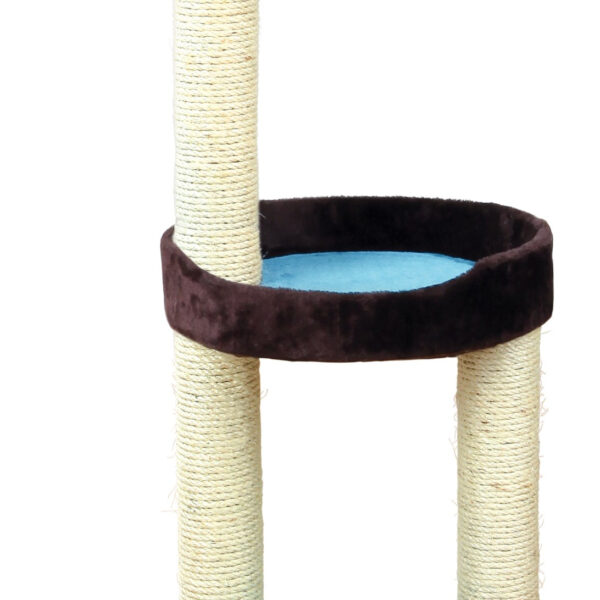 Ansamblu de joacă Lugo Trixie, 45 cm, 103 cm, Maro/Turcoaz