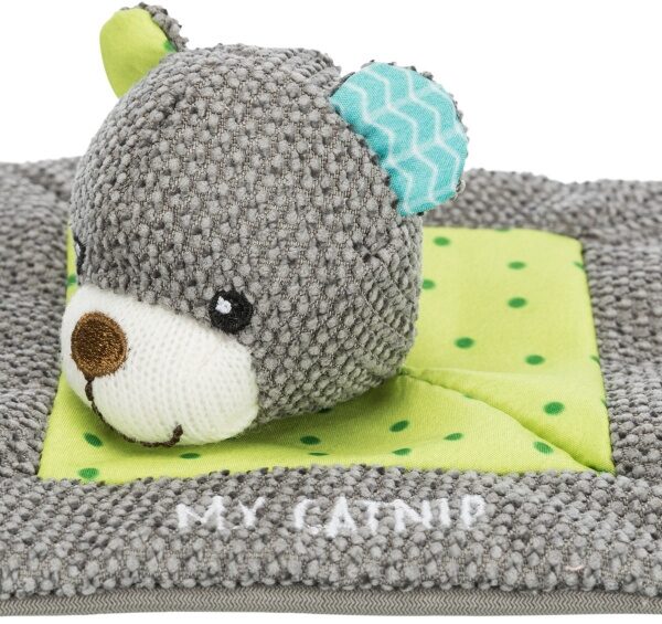 Jucărie pentru Pisici Trixie, Urs din Poliester cu Catnip, 13x13 cm