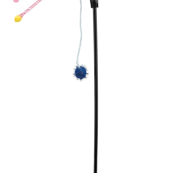 Undiță cu Pene pentru Pisici - Jucărie din Plastic, 41 cm, Trixie