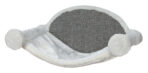 Hamac pentru Pisici Trixie - Montare Pe Perete, Alb/Gri, 54x28x33 cm