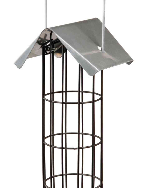 Hranitor Exterior Trixie pentru Bile de Grăsime – Metal Negru