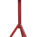 Hranitor pentru Pasari Trixie, Casuta Din Lemn, Rosu/Alb, 46x22x44 cm