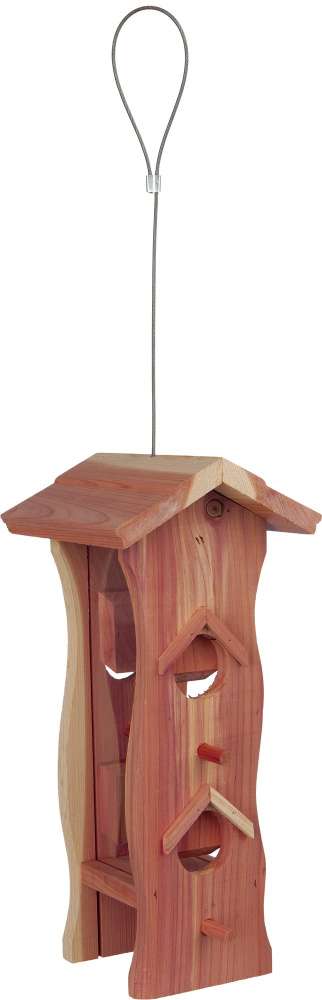 Hrănitor exterior din lemn pentru păsări Trixie, 600 ml, 12x29x14 cm Hrănitor exterior din lemn pentru păsări Trixie, 600 ml, 12x29x14 cm