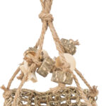 Leagăn din Iarbă de Mare pentru Pasări și Rozătoare - Trixie 19x19 cm