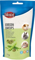 Dropsuri Vitaminate cu Mazăre pentru Rozătoare Trixie, 75 g