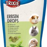 Dropsuri Vitaminate cu Mazăre pentru Rozătoare Trixie, 75 g