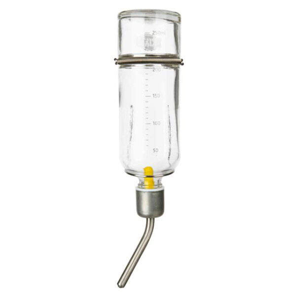 Adapator Trixie Drinki din Sticlă cu Capac Metalic, 250 ml