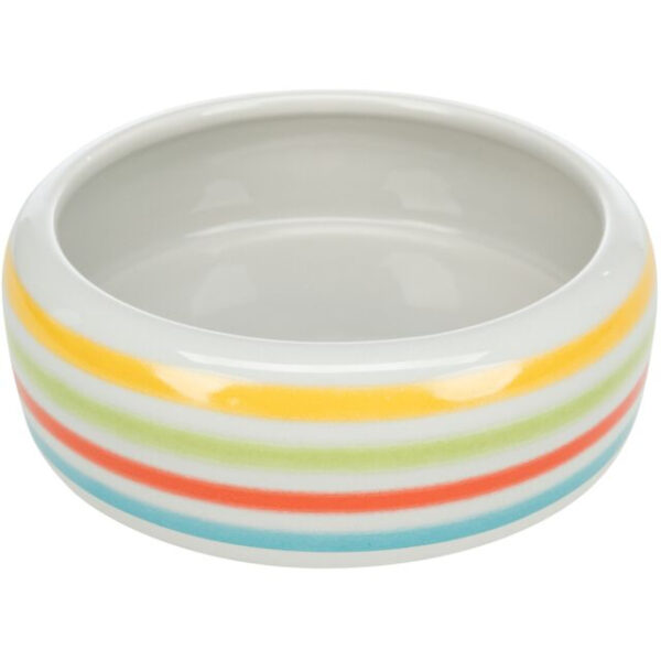 Castron Ceramic Trixie pentru Iepuri, 500 ml, Multicolor, Ø 16 cm