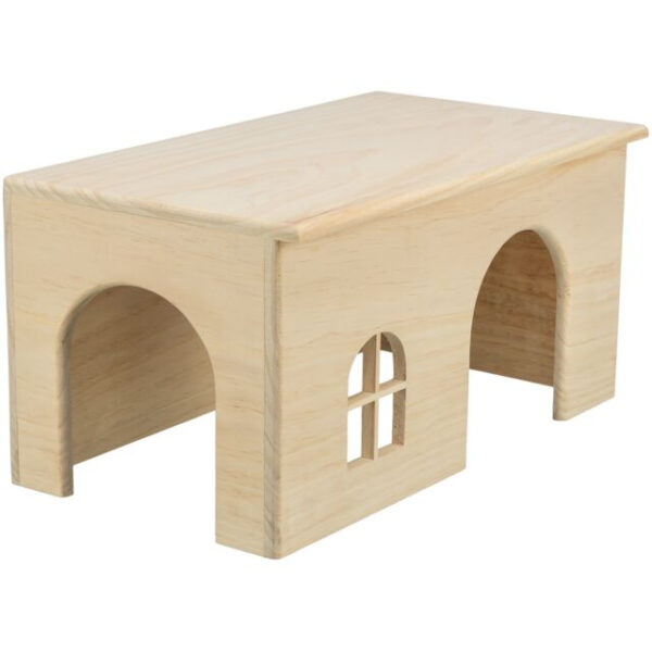 Căsuță din Lemn pentru Cobai și Iepuri Pitici Trixie, 40x20x23 cm