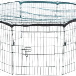 Tarc Metalic Trixie pentru Rozatoare cu Plasă de Protecție, 150x57 cm