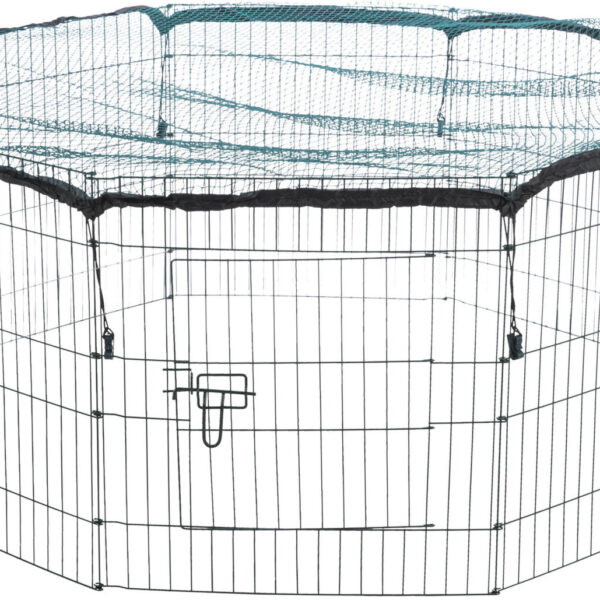 Tarc Metalic Trixie pentru Rozatoare cu Plasă de Protecție, 150x57 cm