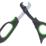 Foarfeca Trixie pentru Gheare din Oțel Inoxidabil, 13 cm, Gri/Verde