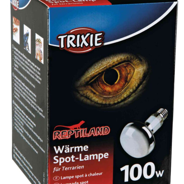 Lampa Spot Trixie 100W pentru Terariu - Zone Calde și UV-A