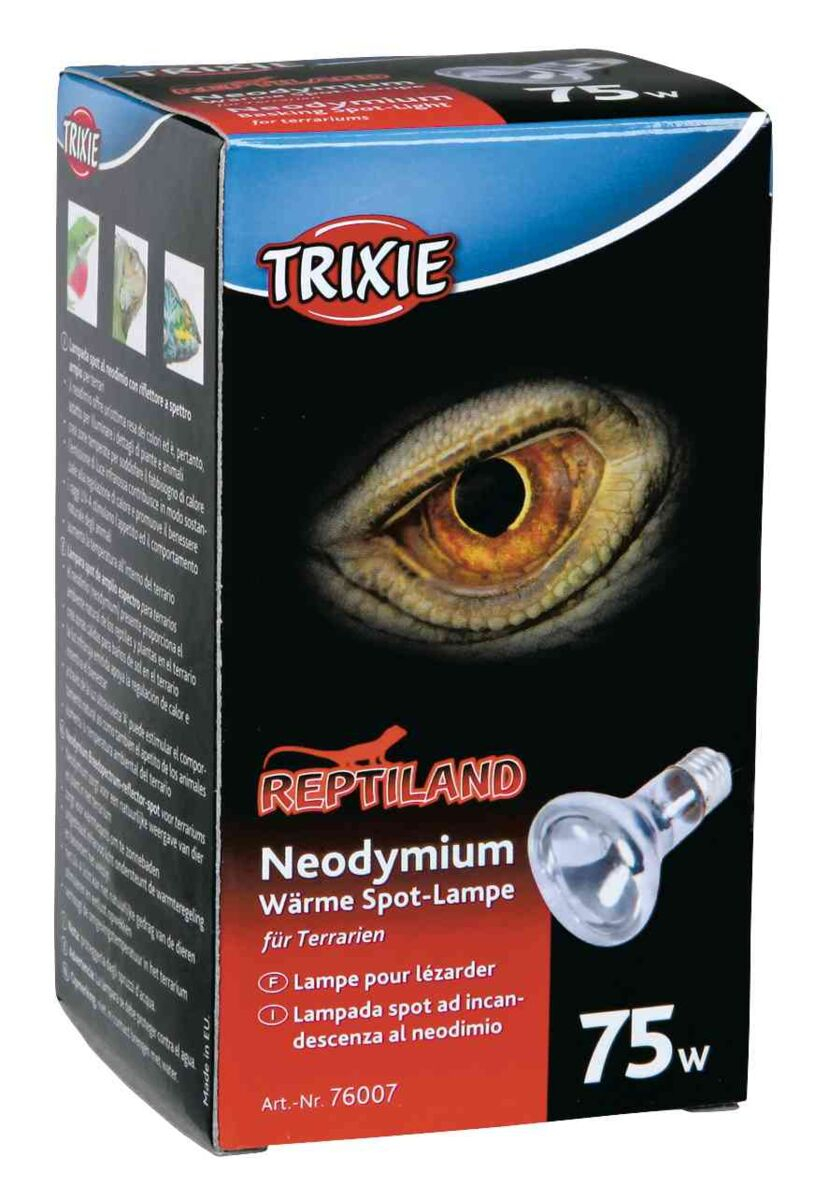 Lampa Spot Neodymium 75W pentru Terariu - Trixie Lampa Spot Neodymium 75W pentru Terariu - Trixie