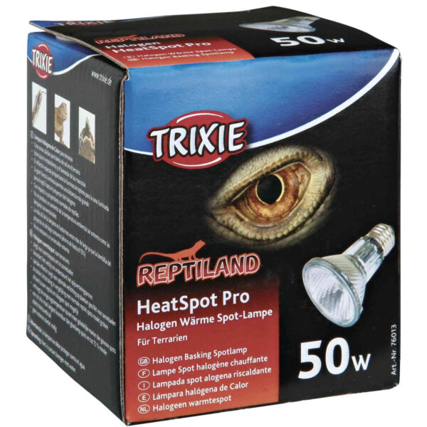 Lampa Halogen 50W pentru Terariu Trixie - Iluminare Caldă și Relaxantă