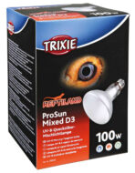 Lampa UV-B Trixie ProSun D3 Tungsten 100W pentru Terariu