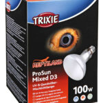 Lampa UV-B Trixie ProSun D3 Tungsten 100W pentru Terariu
