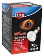 Lampa UV-B Trixie ProSun D3 pentru terariu, 70W, 80x108 mm