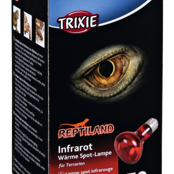 Lampa Infraroșie Trixie 50W pentru Terariu - Zonă Caldă Ideală