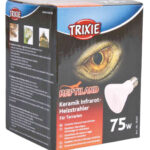 Emitator de căldură infraroșu ceramic pentru terariu 75W Trixie