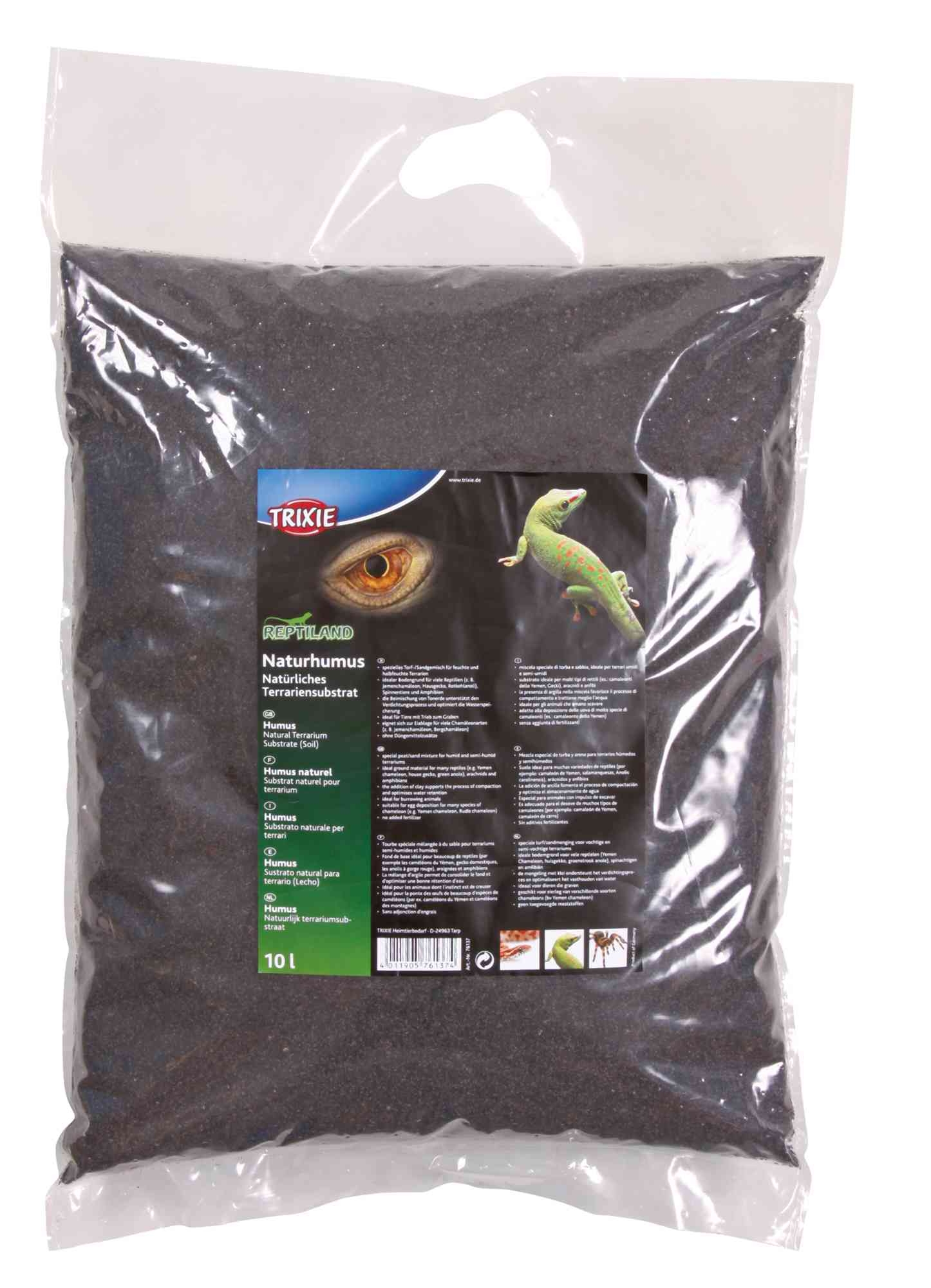 Substrat Natural Trixie pentru Terariu - Humus 10L pentru Reptile Substrat Natural Trixie pentru Terariu - Humus 10L pentru Reptile