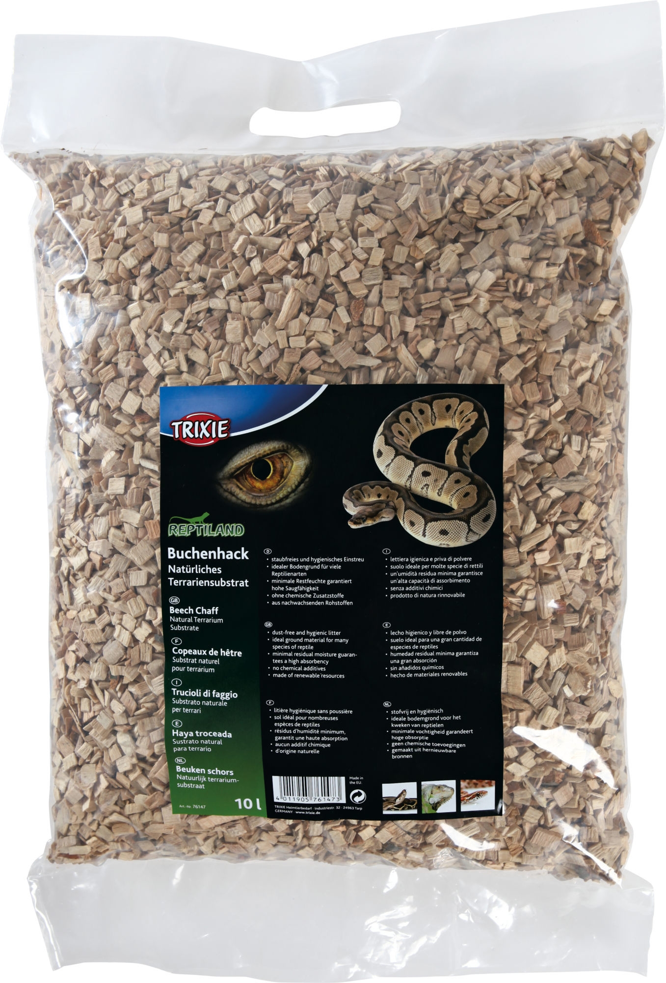 Substrat Natural Trixie pentru Terariu, Rumegus De Fag, 10L Substrat Natural Trixie pentru Terariu, Rumegus De Fag, 10L