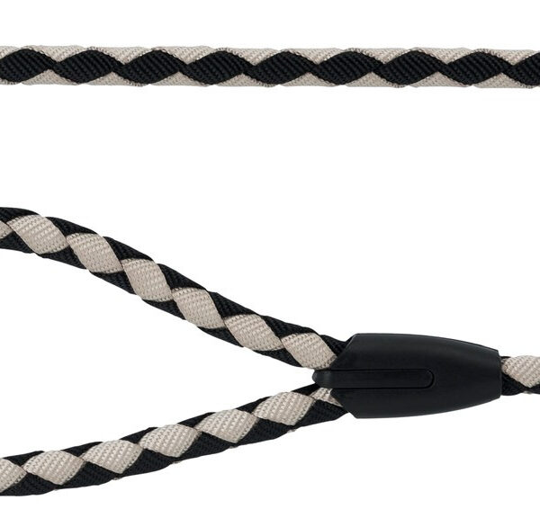 Lesa Trixie Cavo Negru/Grafit, 1m, 12mm - Confort și Siguranță