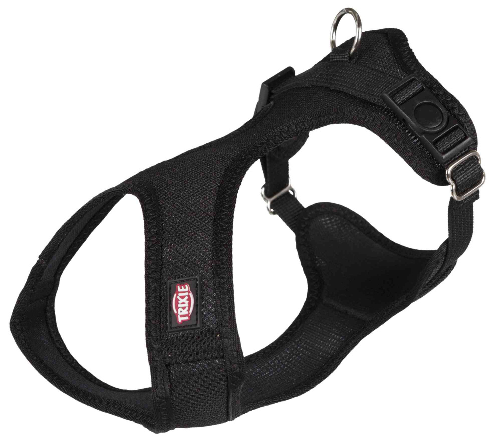 Ham reglabil Trixie Comfort Soft Touring, S, 33-50 cm, Negru Ham reglabil Trixie Comfort Soft Touring, S, 33-50 cm, Negru