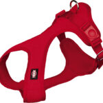 Ham Trixie Comfort Soft Touring Roșu, Ajustabil, 33-50 cm, 20 mm