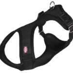Ham Trixie Comfort Soft Touring Negru, S-M (35-60 cm) - Confort Optim