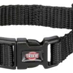 Zgarda ajustabilă Trixie pentru câini, XXS-XS, 15-25 cm, Negru