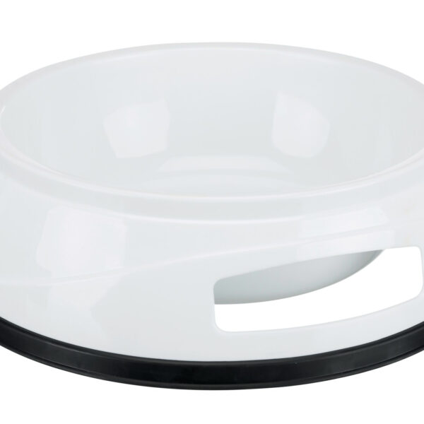 Castron Plastic Antiderapant Trixie 1.5L, 20 cm, Diverse Culori