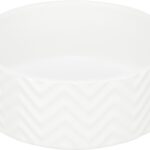 Castron Ceramic Alb Trixie, 0.9 l pentru Câini, 16 cm
