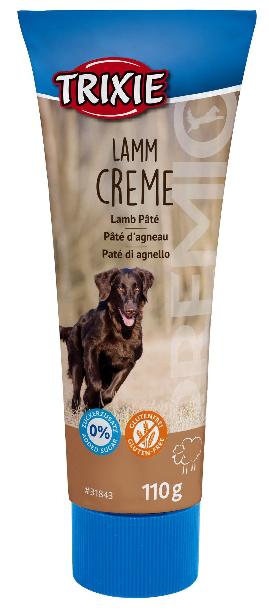 Pate Trixie cu Miel pentru Câini, 110g – Fără Gluten și Zahar Adăugat Pate Trixie cu Miel pentru Câini, 110g – Fără Gluten și Zahar Adăugat