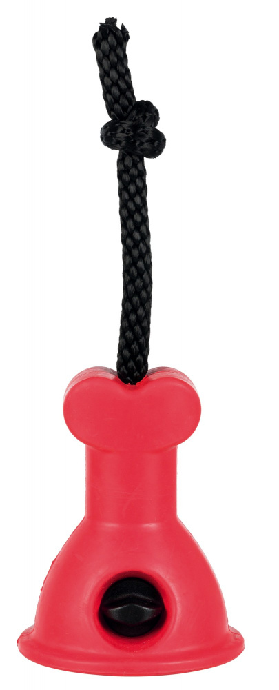 Suport Boneguard pentru Os cu Franghie din Cauciuc - Trixie, 13 cm Suport Boneguard pentru Os cu Franghie din Cauciuc - Trixie, 13 cm
