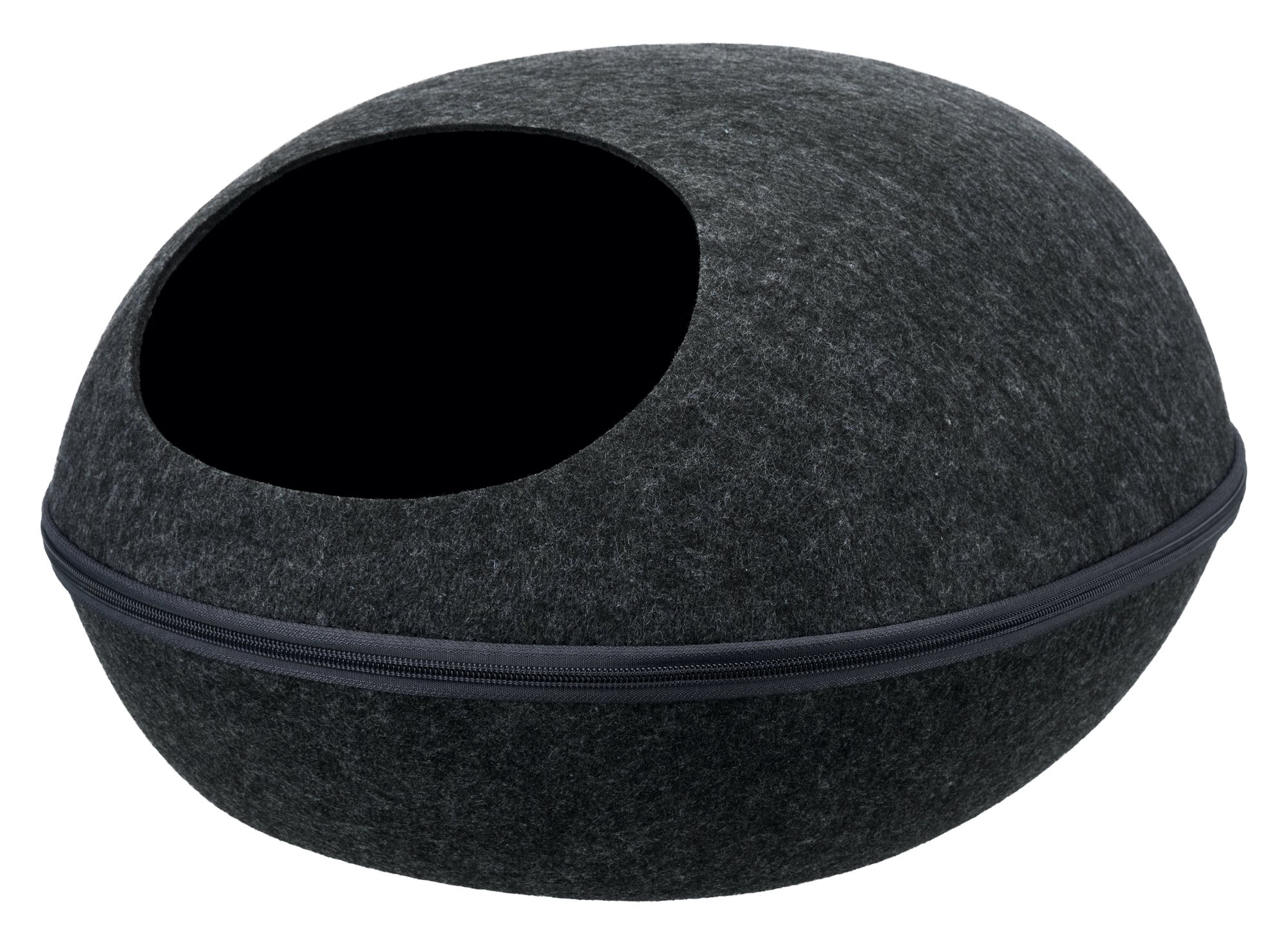 Culcus Trixie Livia Soft Gri Antracit, 40x24x47 cm, 2 în 1 cu Fermoar Culcus Trixie Livia Soft Gri Antracit, 40x24x47 cm, 2 în 1 cu Fermoar