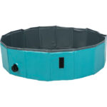 Piscina Trixie pentru Câini din Plastic, 120x30 cm, Albastru/Gri