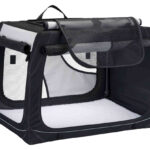 Geantă Transport Câini Trixie Vario S - Negru/Gri, 61x43x46 cm