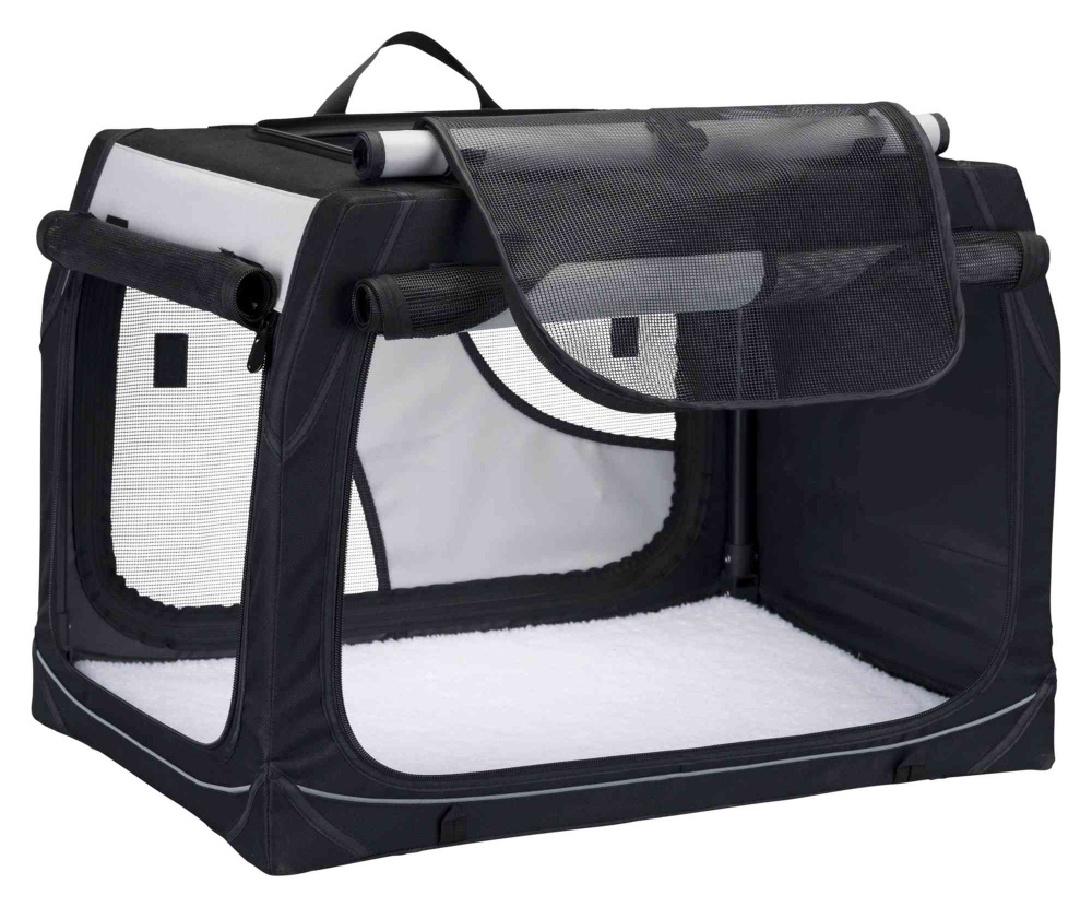 Geantă Transport Câini Trixie Vario S - Negru/Gri, 61x43x46 cm Geantă Transport Câini Trixie Vario S - Negru/Gri, 61x43x46 cm