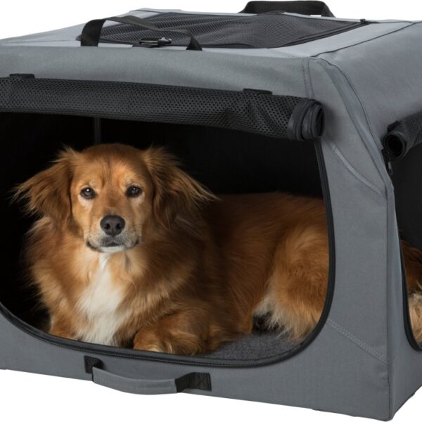 (-30%) Casuta Kennel Mobil, M-L: 95 x 63 x 69 cm, 39733